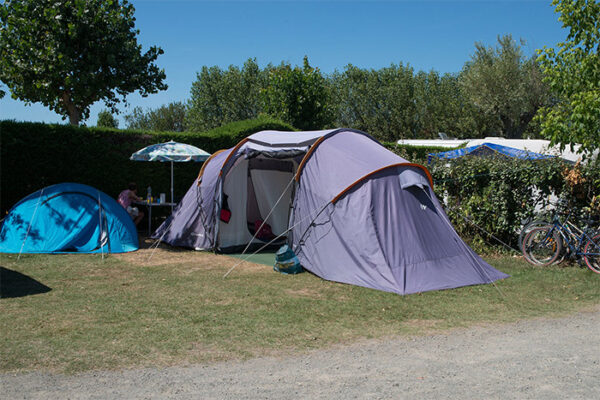 En toile de tente avec une location d’emplacements sur Saint-Jean-de-Monts 